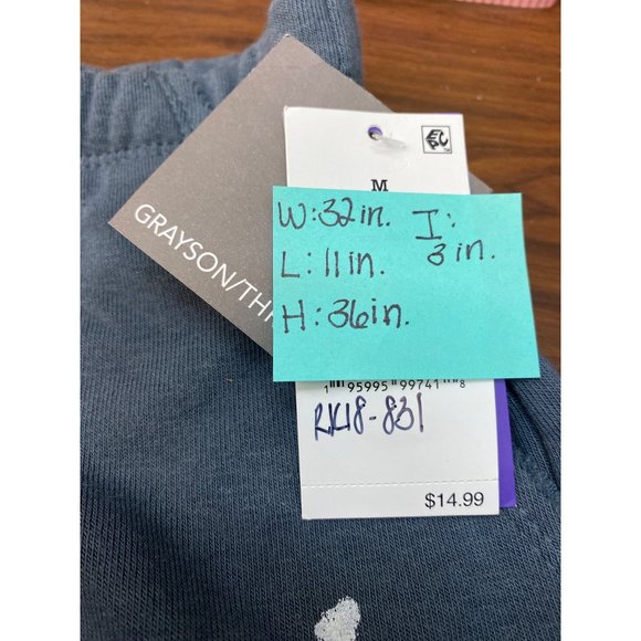 Women's NASA Graphic Splatter Jogger Shorts Gray Medium - Picture 3 of 7